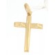 Raffinata croce in oro giallo